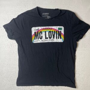 Superbad MC Lovin McLovin Hawaii Aloha‎ State T Shirt Mens XXL Funny